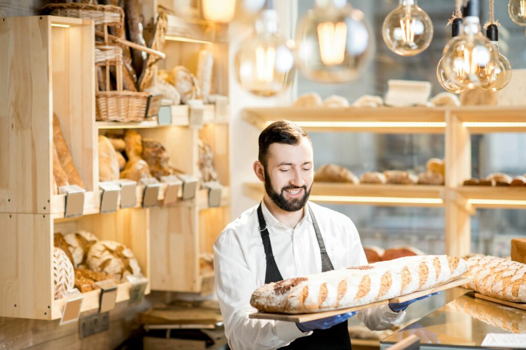 Commerce, local, boulangerie, tpe